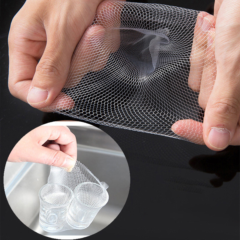 Fbph 100Pcs Disposable Kitchen Sink Filter Mesh Sewer Garbage Filter ...