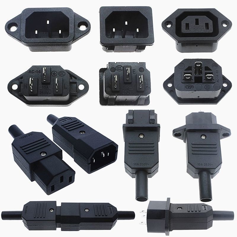Electric Vehicle Computer Rice Cooker Pin Plug Socket Three-Hole Three ...
