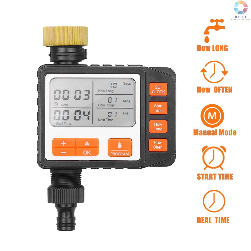 [2025 Hot Sale] Digital Water Timer Programmable Outdoor Single Outlet ...