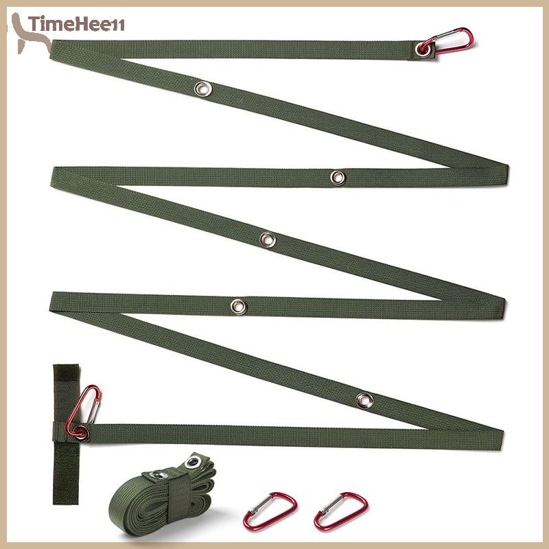 TIMEHEE Outdoor Drawstring Canopy Extension With Camping Equipment ...