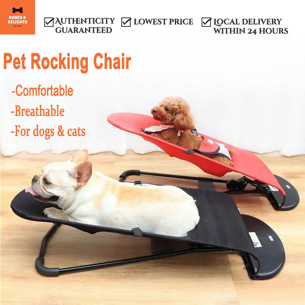 Pet Rocking Chair Dog Cat Rocking Chair Pet Cat Dog Sleeping Bed ...