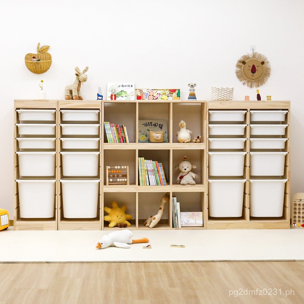 Storage Cabinet Picture Book Children's Storage Cabinet Rack ...