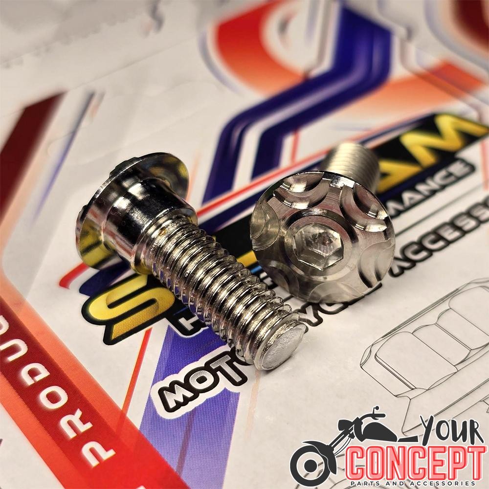 PER PC / DISC BOLT CNC HONDA YAMAHA / ALL MIO / CLICK / NMAX / WAVE ...