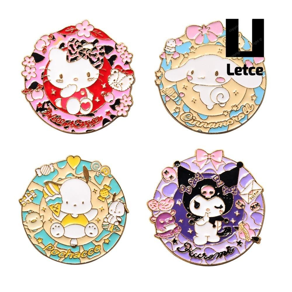 LETCE Lapel Pins, Sanrio Cinnamoroll Kuromi Badge, Jewelry Accessories ...