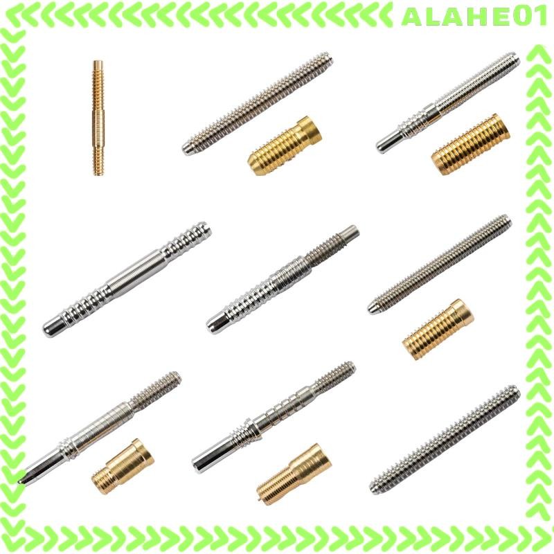 [Alahe] Billiards Pool Cue Joint Pin Insert Repair Supplies Metal Easy ...