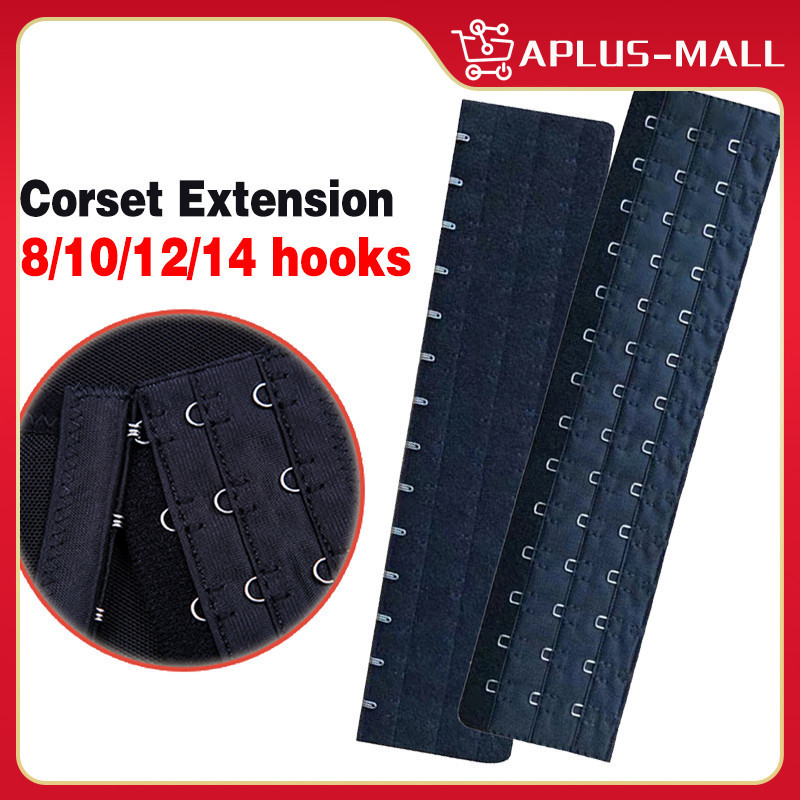 Corset Extension 8/10/12/14 Buttons Corset Body Shaper Adjustable