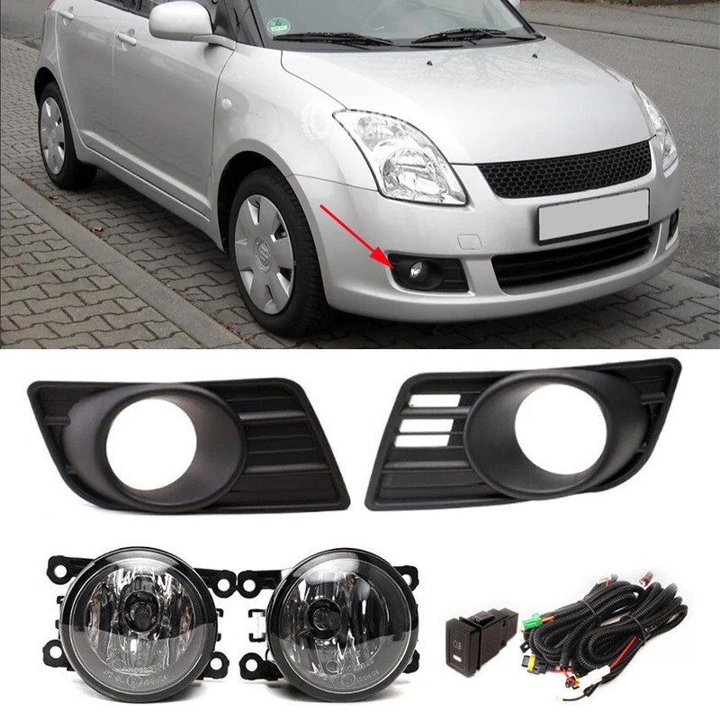 Moto R Set For Suzuki Swift Car Front Bumper Fog Light