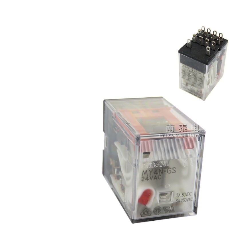 genuine goods OMRON Omron Relay MY4N-GS AC24V 14 Pin for MY4N-J Fake ...