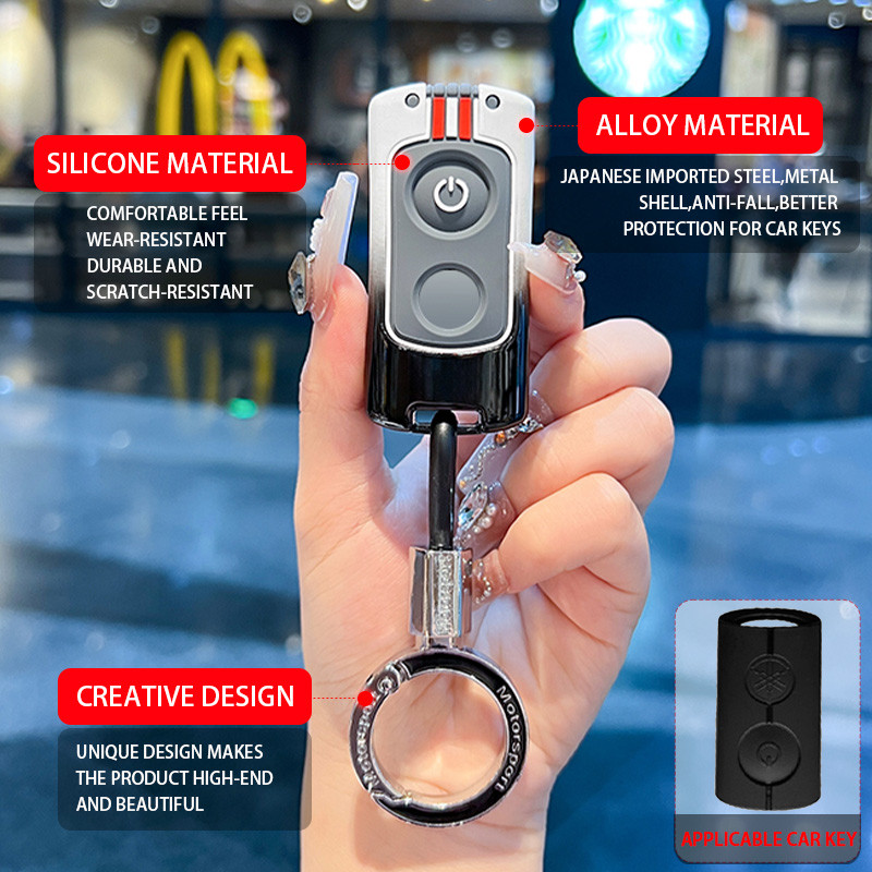 Yamaha Sniper 155 Aerox Xmax Nvx Nmax V2 V3 Keychain Key Case Cover ...