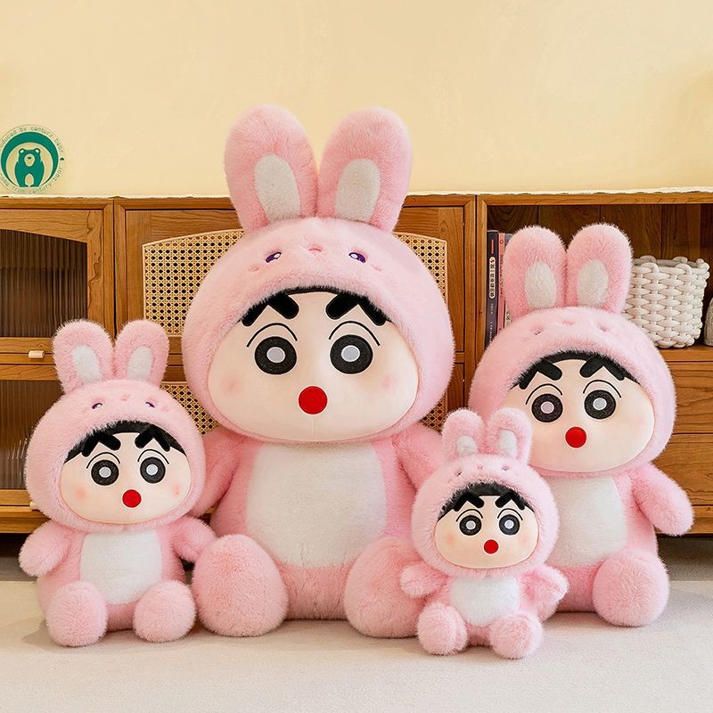 /Spot quick delivery Cute Rabbit Transformed into Shin-Chan Doll Pillow ...