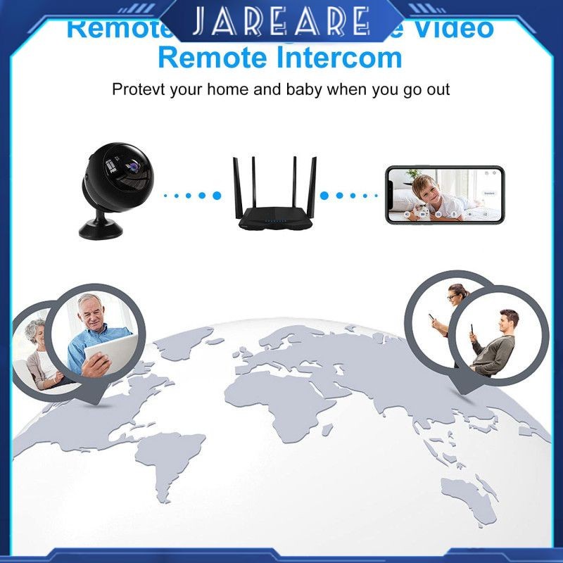 Panoramic Monitoring Wireless IP Camera Infrared Night Vision Smart