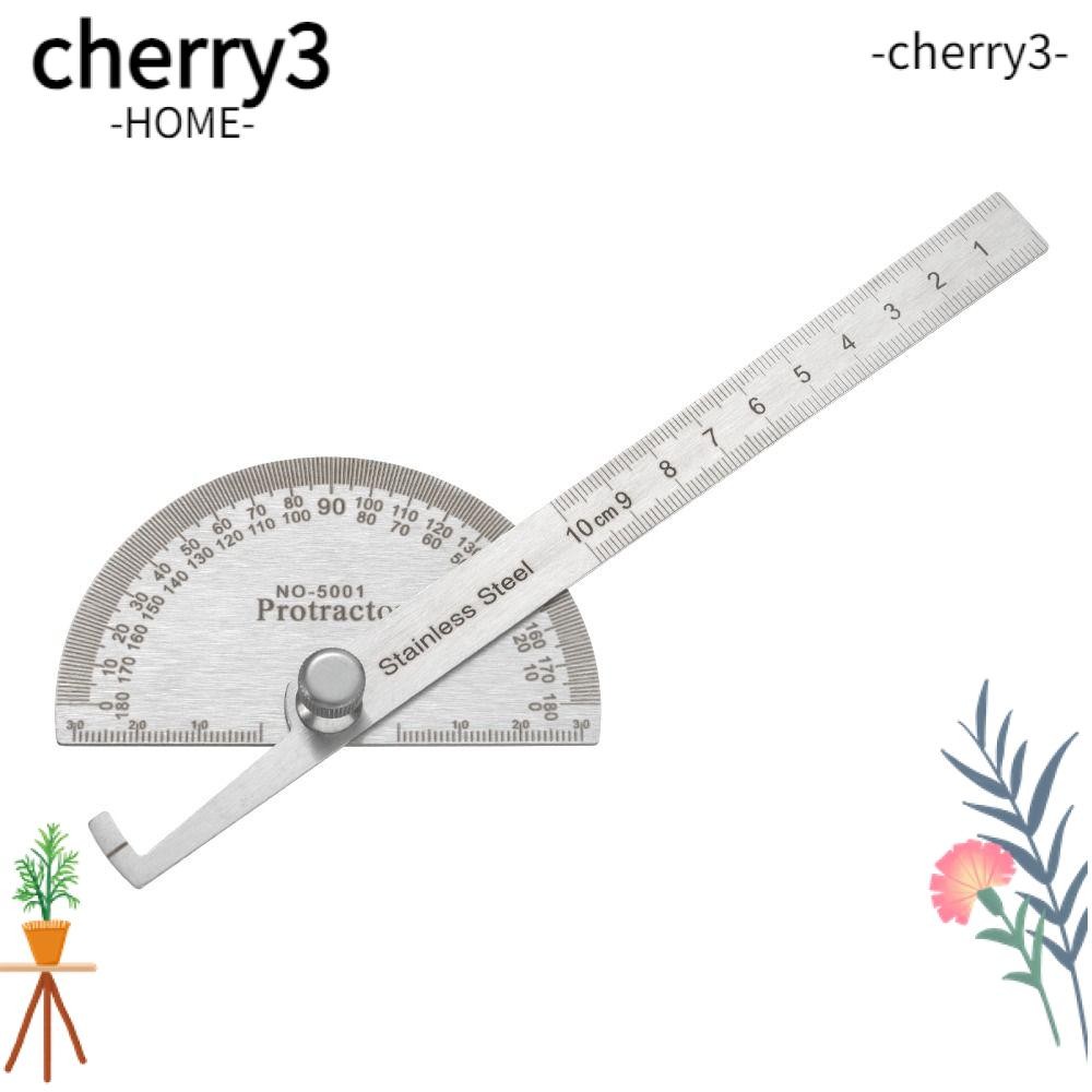 CHERRY3 Angle Finder Protractor Math Craftsman Stainless Steel