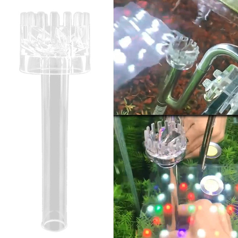 GMARTY Acrylic Oil Skimmer Aquarium Filter Degreasing Film Float Inlet