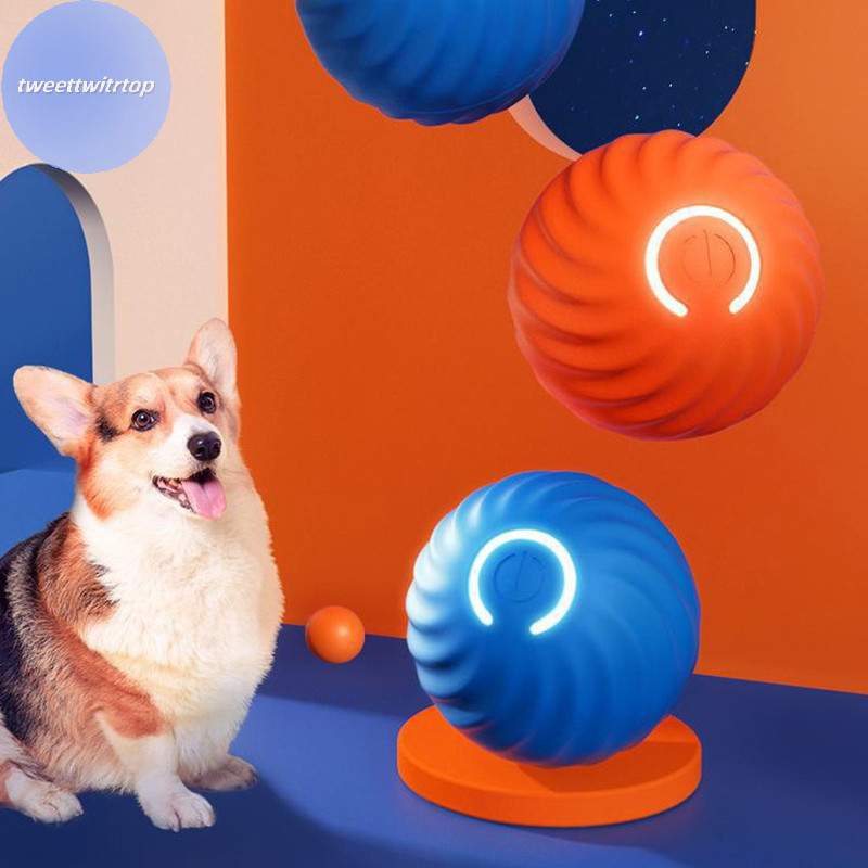 TRTOP Smart Dog Toy Ball Automatic Moving Bouncing Rolling Ball For