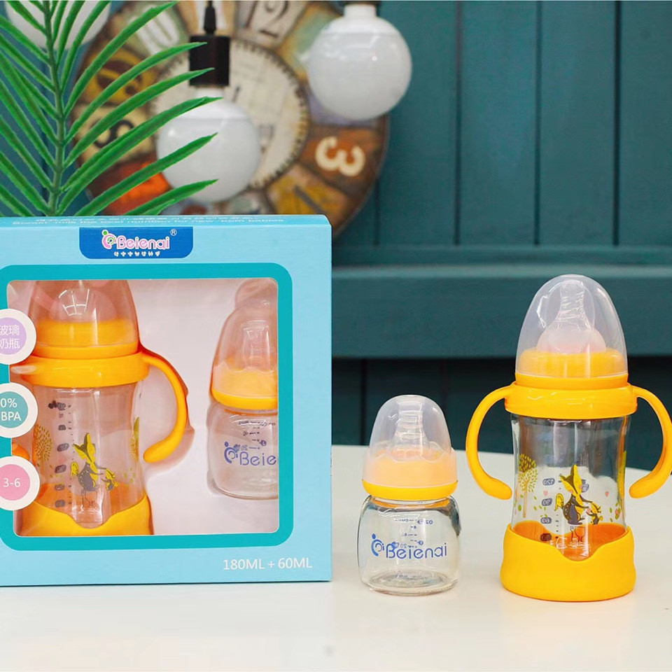 Newborn Baby Wide Mouth Glass Standard Mouth60Small feeding