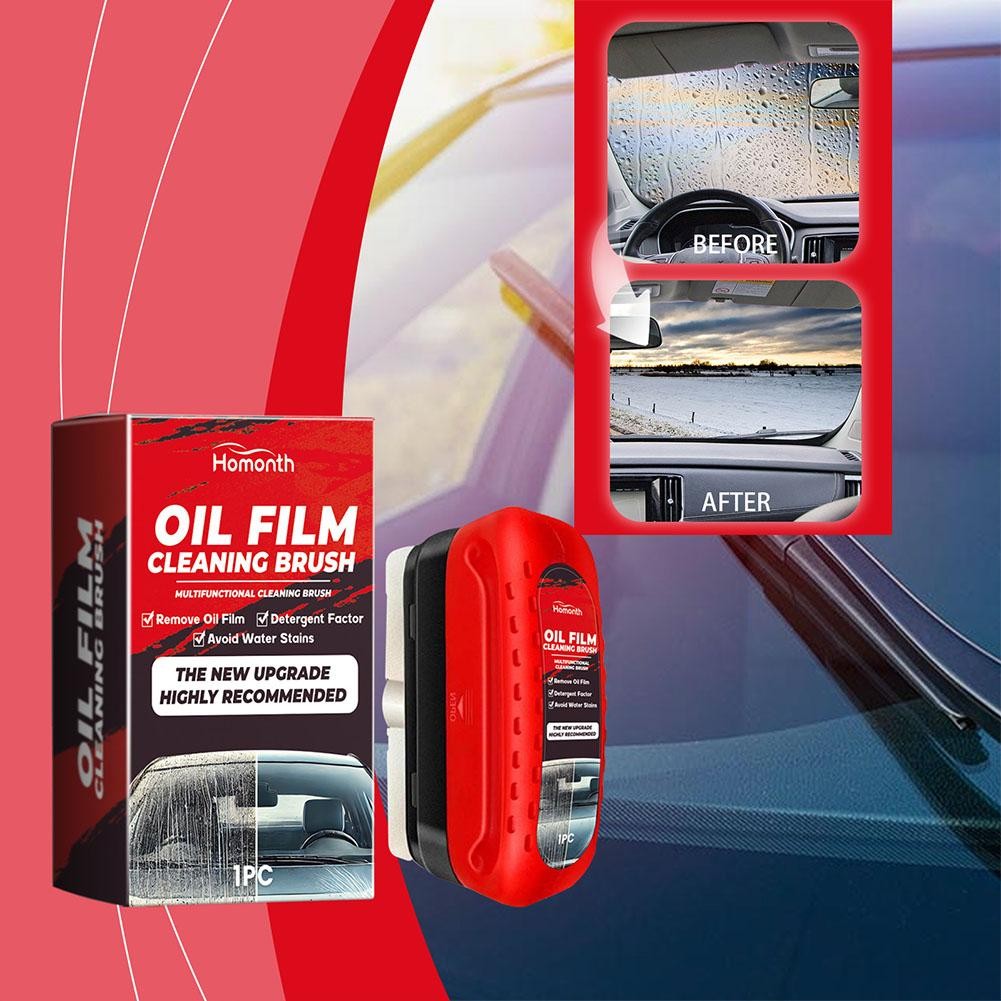 Car Glass Degreaser Windshield Oil Film Remover Antifog Board Glass