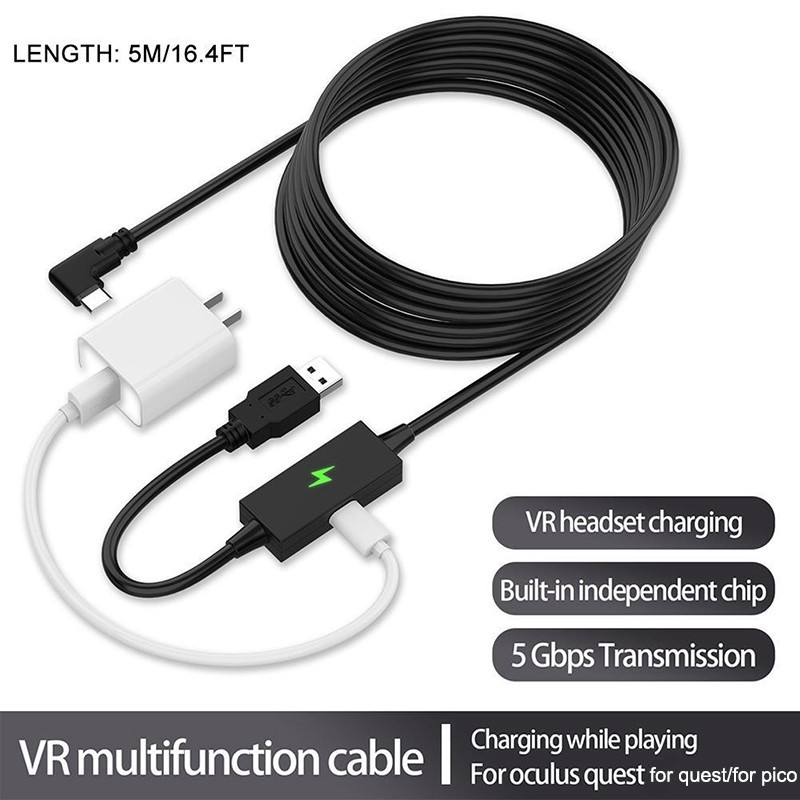Oculus Quest VR Streaming Line USB3 2 For Gen1 to Type C Cable 5Gbps ...