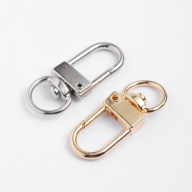 50PCS/SET Zinc Alloy 3-point Door Buckle DIY Keychain Bag Buckle ...