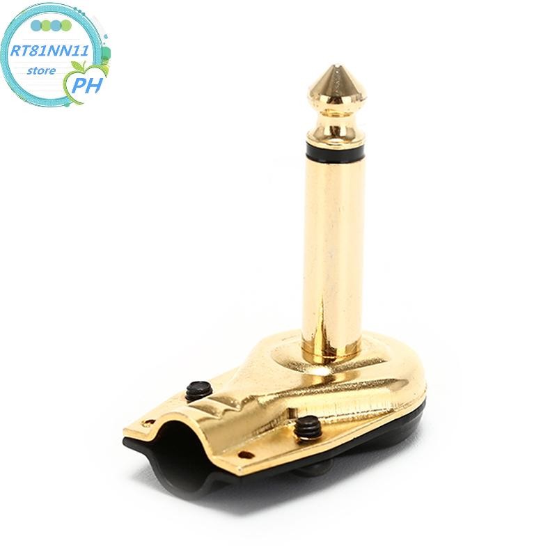 rt81nn11 6.35mm Guitar Effects Pedal Connector Jack Adapter Electric ...