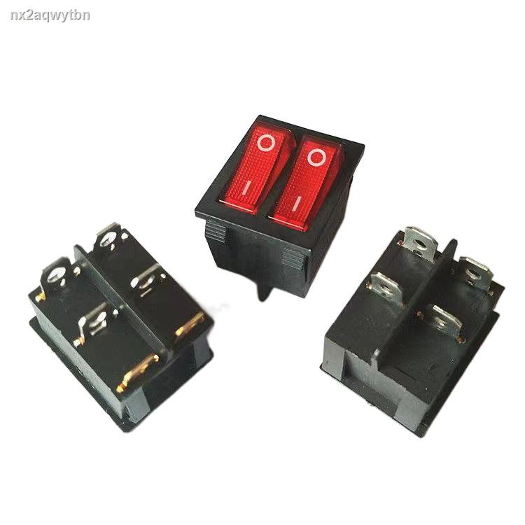 ஐRed Double Happiness Electric Cake Pan Switch Boat Type Double 4-pin 2 ...