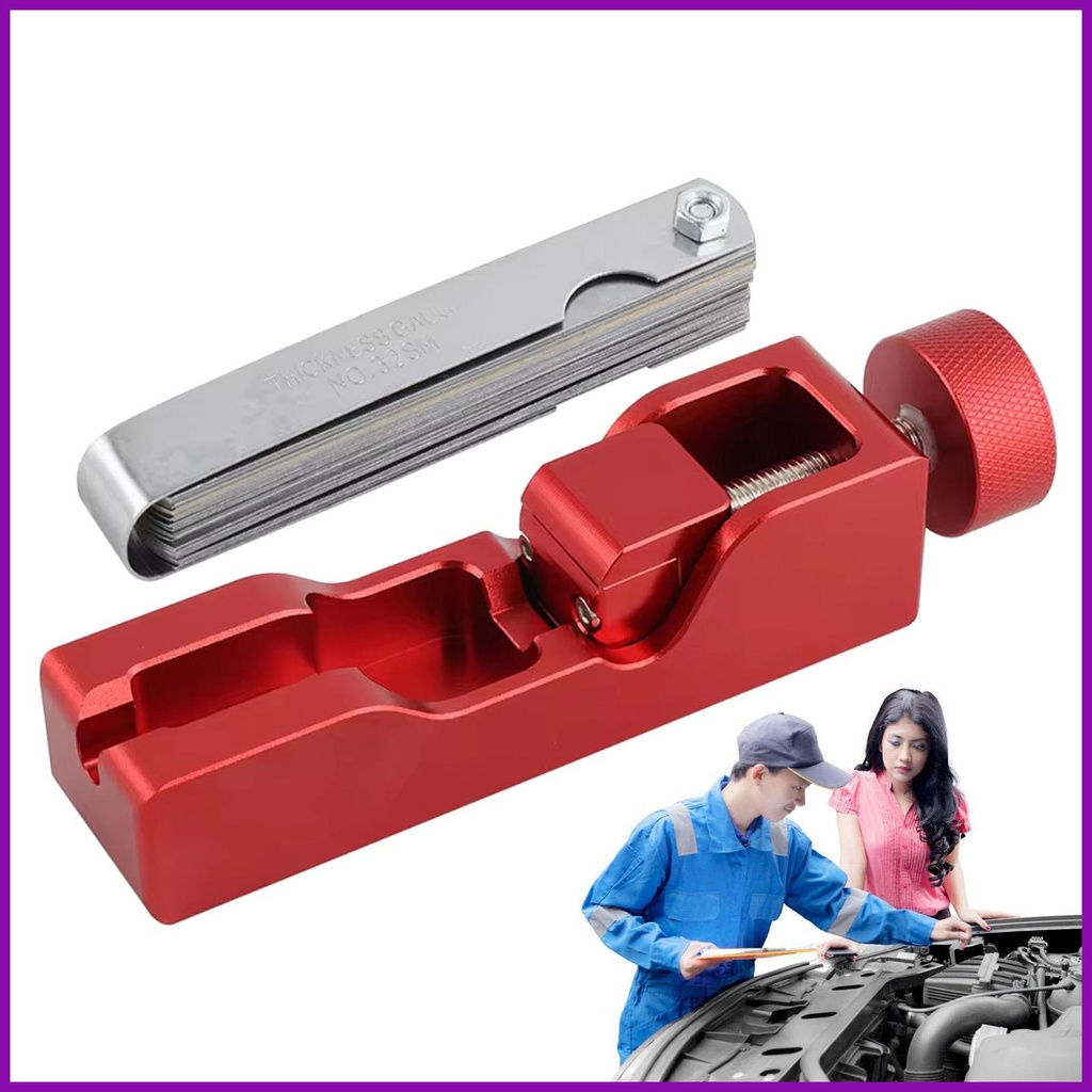 For home Gaps Tool Spark Plug Alloy Measuring Tool Feeler Gauge Gapping ...