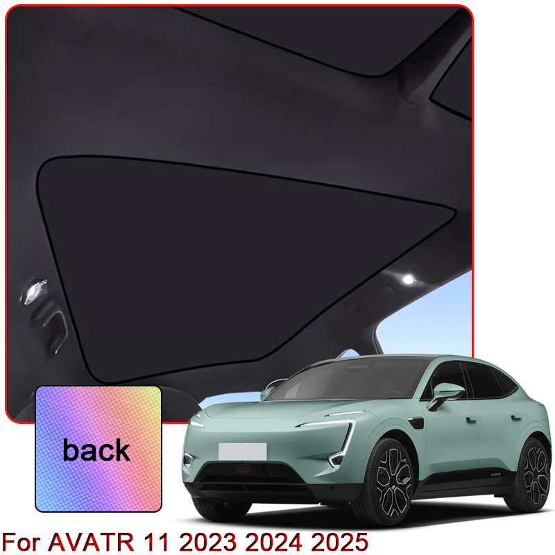 Colorful Ice Crystal Car Roof Sunshade For AVATR 11 2023 2024 2025 Car
