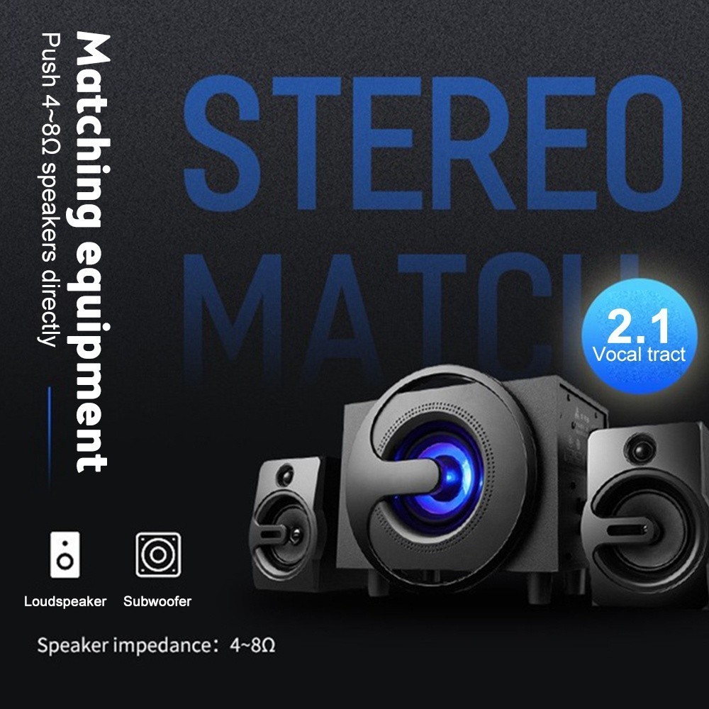 Mini Car Stereo HiFi MP3 Radio Auto Motorcycle Home Stereo Bass