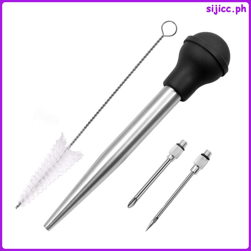 Flavour Injector Injection Kit Turkey Baster Seasoning Pump Grill