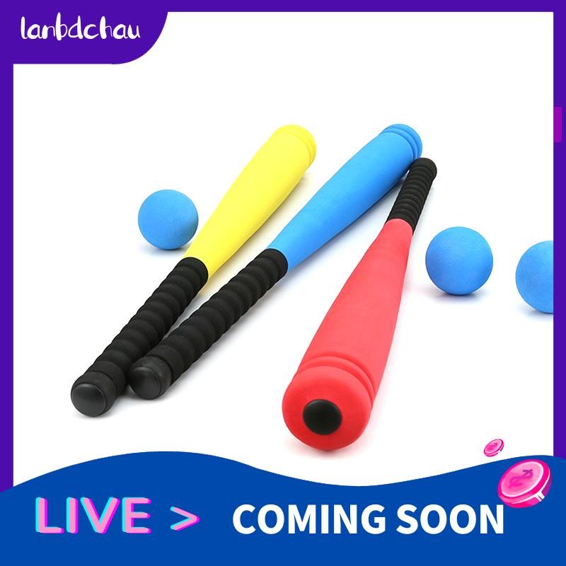 Foam Baseball Bat with Baseball Toy Set for Children Age 3 to 5 Years