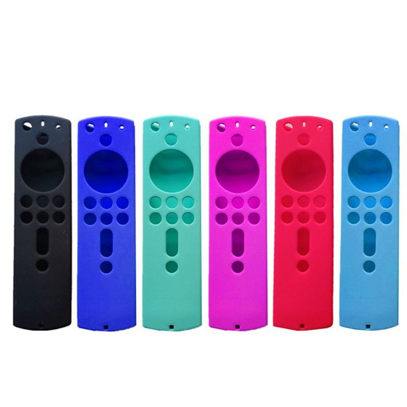 Silicone Protective Cover Case Shell for Amazon Fire TV Stick 4K Remote