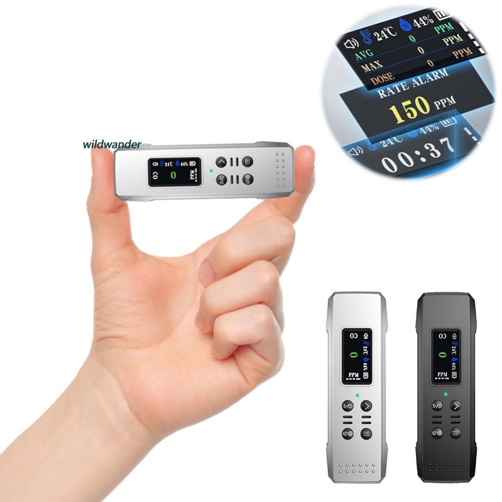 RV CO Detector Alarm Accurate Carbon Monoxide Monitor with Loud Alarm W