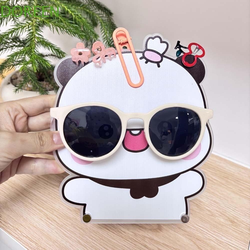 DOREEN Bubu Dudu Panda Bear Holder Rack, Kawaii Plastic Cartoon Eyewear ...