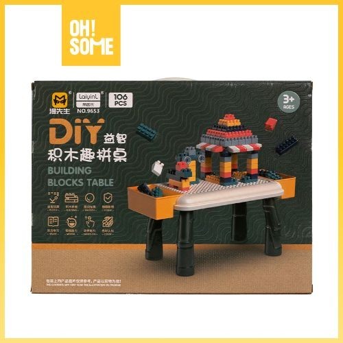 OHSOME - Mr. man · DIY Children's Table Building Blocks Brick Toys ...