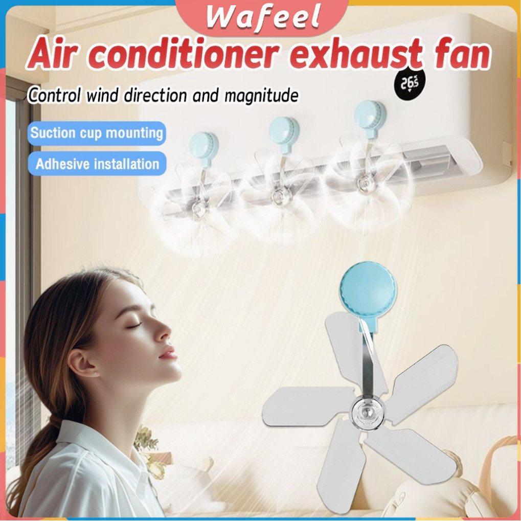 W.A. Air Vent Deflector Adjustable Angles Air Conditioner Exhaust Fan ...