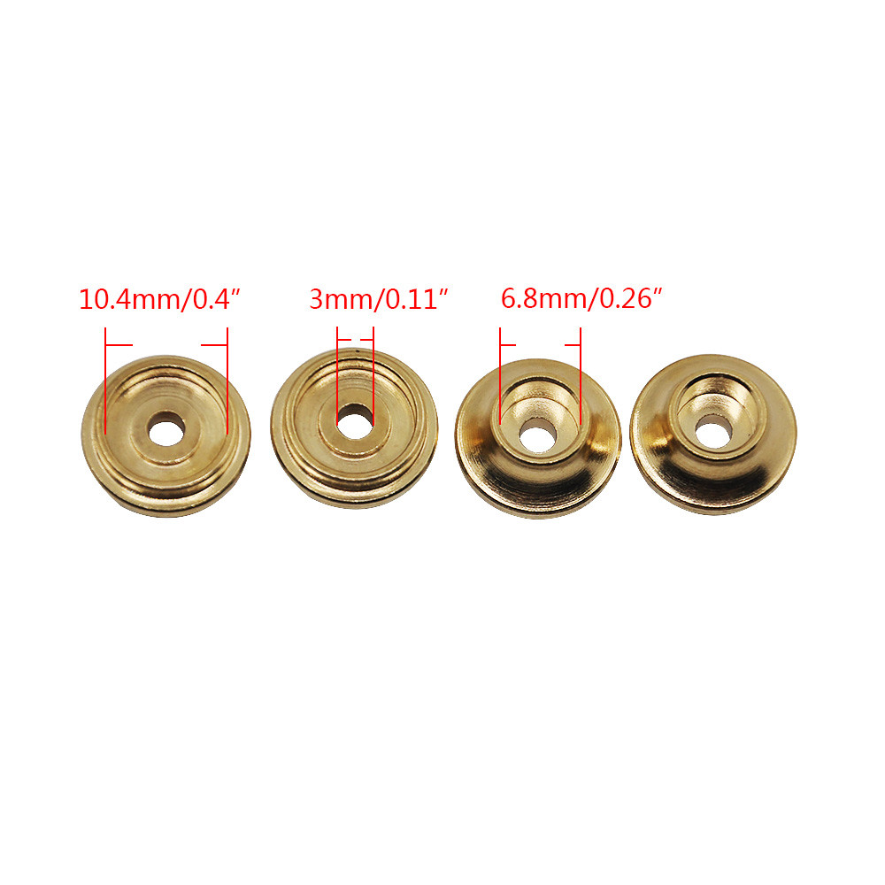 Brass Counterweight Spring Retainers Shock Cups for 1/10 Rock Crawler ...