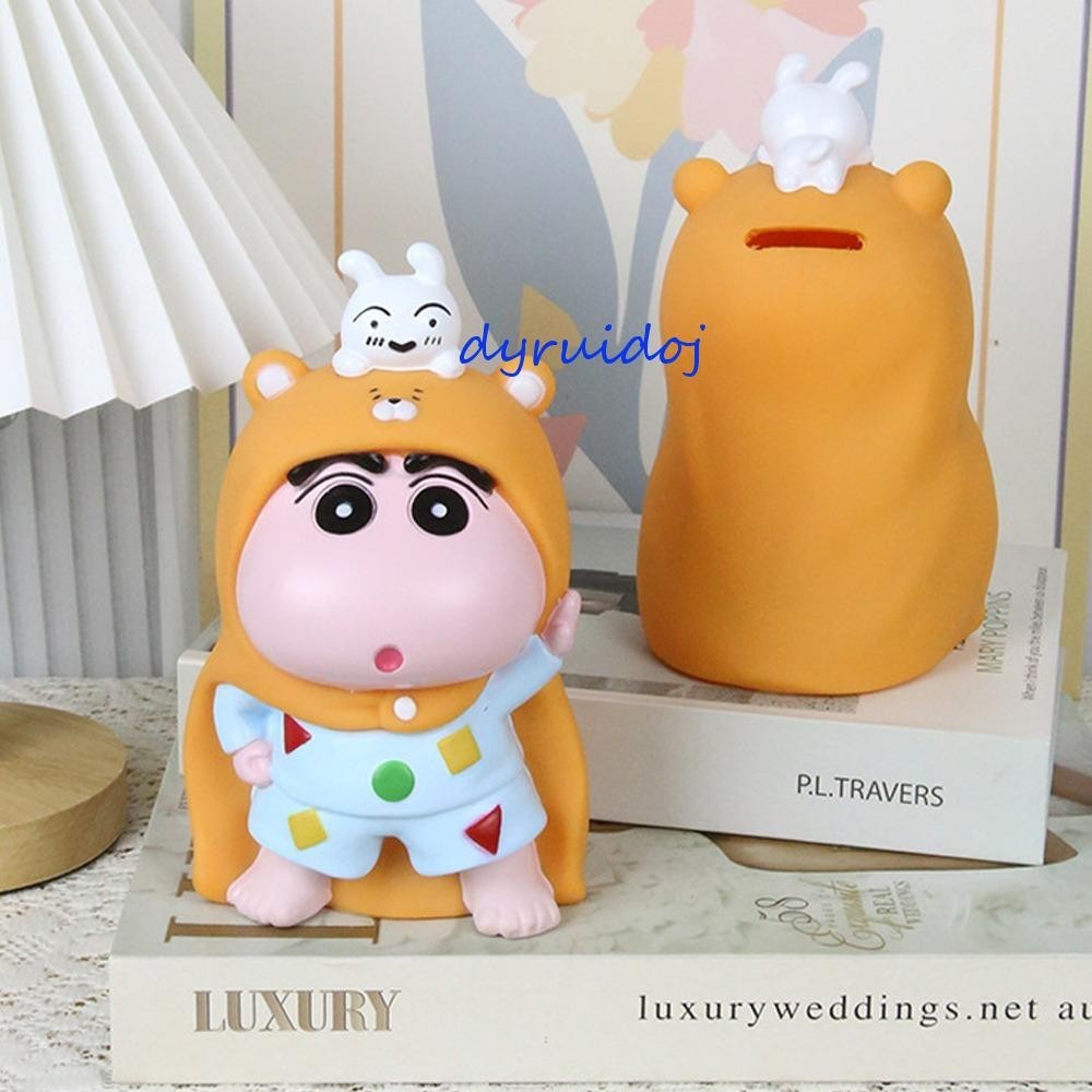 DYRUIDOJ Crayon Shin-chan Piggy Bank, Crayon Shin Chan Savings Tank Cartoon Money Boxes, Safe ...