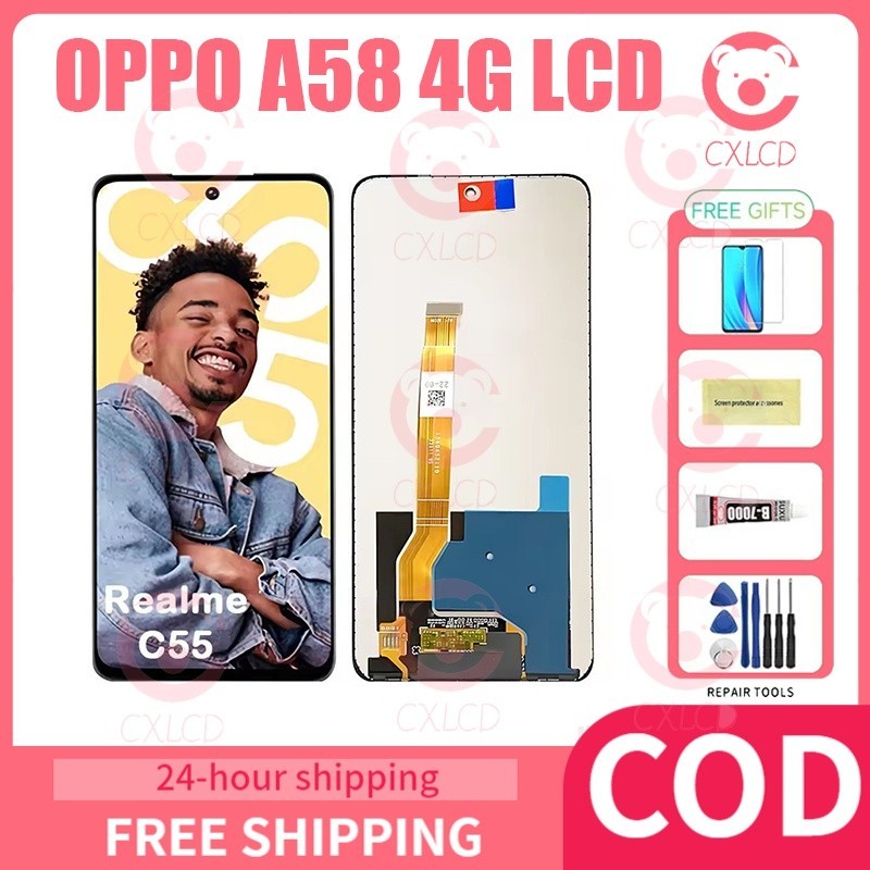 Original Realme C55 RMX3710 OPPO A58 4G OPPO K11X Nord CE 3 Lite Realme ...