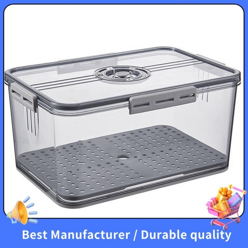 Airtight Bread Boxes Time Recording Bread Storage Container for Kitchen ...