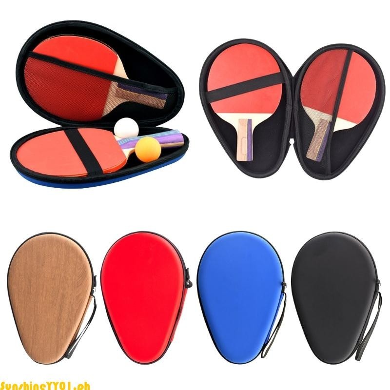 SUN Pingpong Paddle Carry Case Padded Table Tennis Racket Cover ...