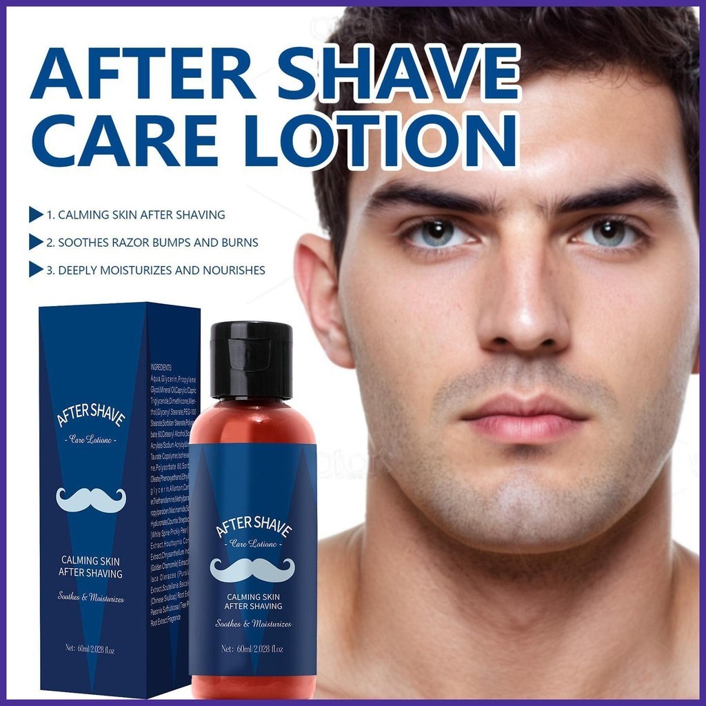 Mens Aftershave Calming Aftershave Lotion 60ml After Shave Calming ...