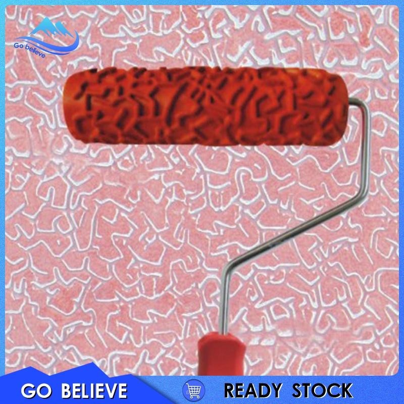 [Highlife] 7Inch Embossing Patterned Paint Roller with , Brush Sleeve