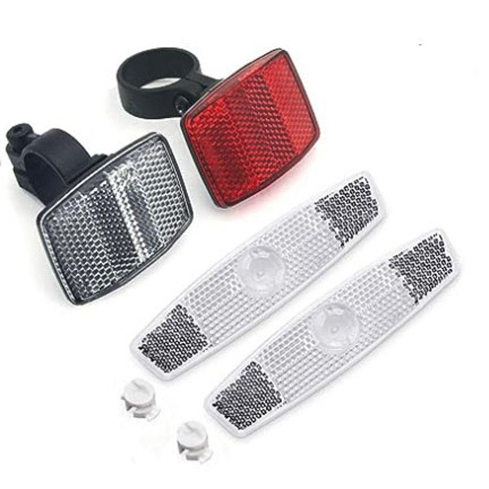PEONY 1pc/1Set Bike Reflector Taillights, Plastic 10 Styles - Main Image