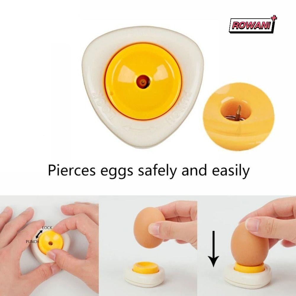 ROWAN1 Egg Piercer, Kitchen Tool Hard Boiled Eggs Egg Hole Puncher