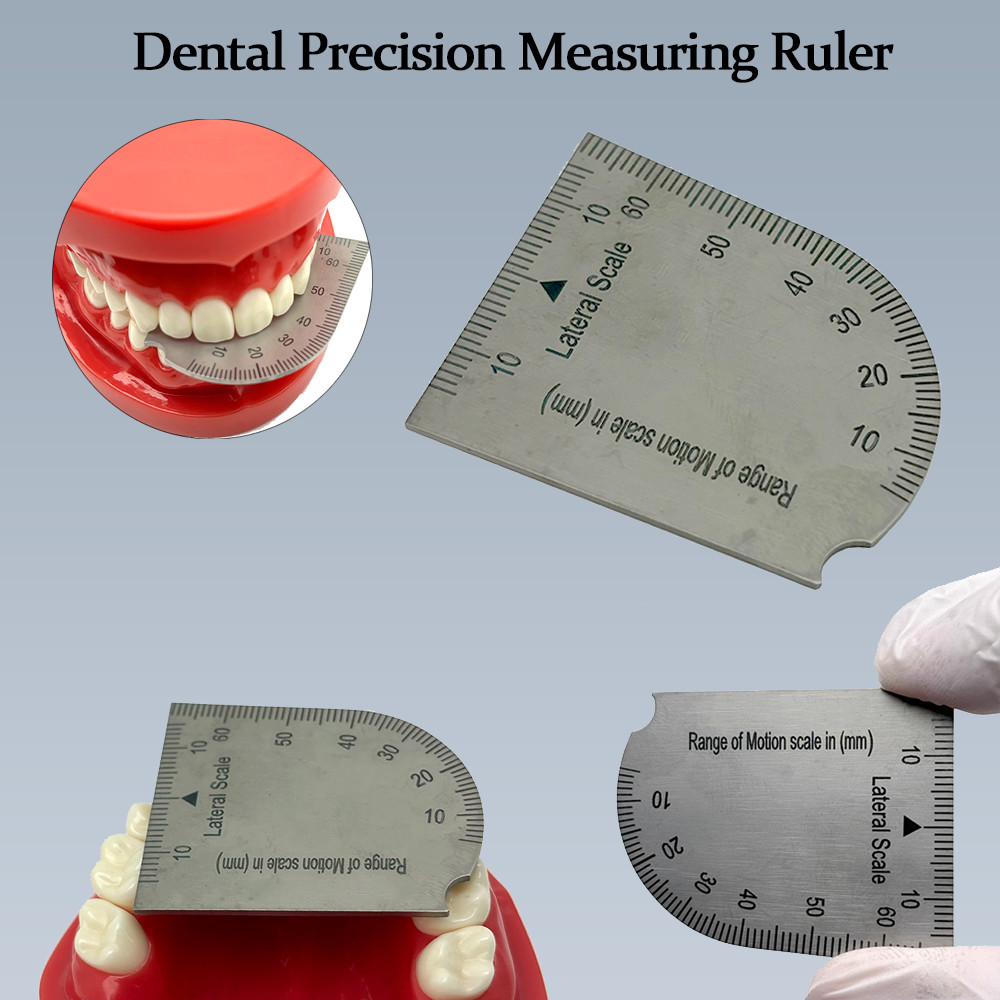Dental Ruler Bite Gauge Caliper Mouth Gag Opening Capacity Dental ...
