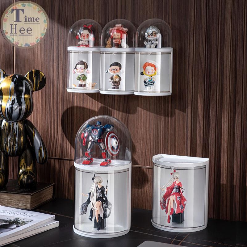 TIMEHEE Transparent Blind Box Display Case Dustproof Wall Showcase For ...