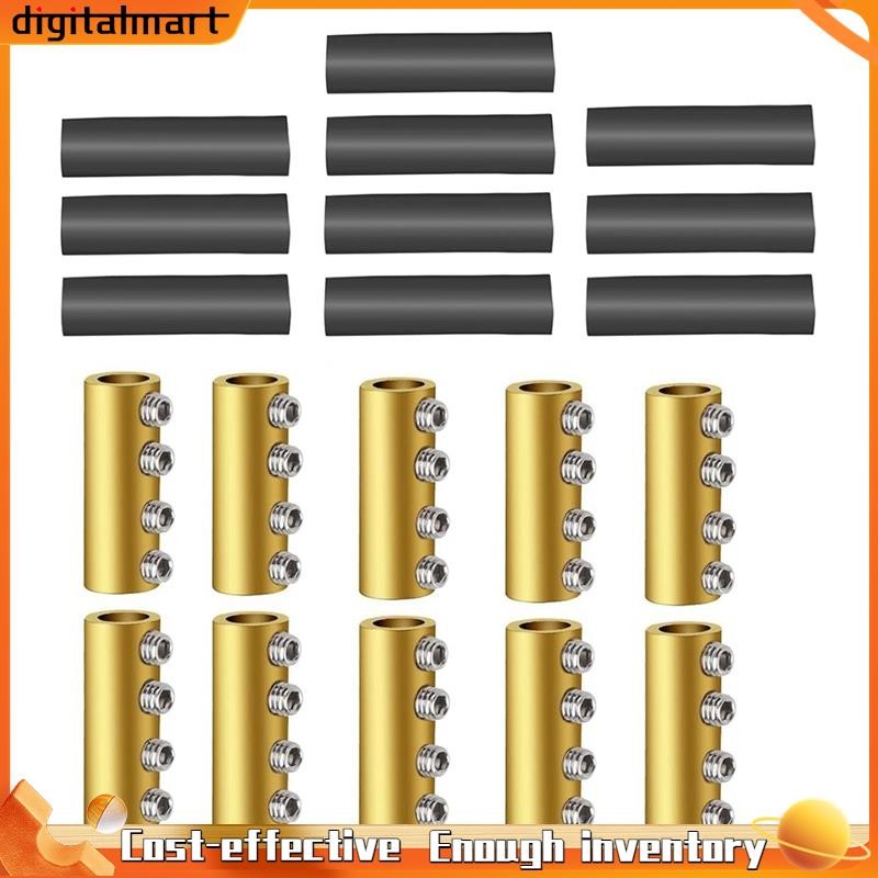 [digitalmart]10pcs 6 AWG Gauge Wire Connector Nut Kit,80A Quick Wiring