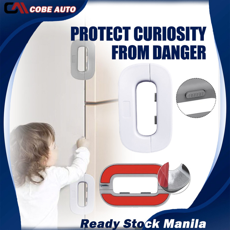 cabinet door lock Child safety lock Refrigerator lock baby anti-pinch ...