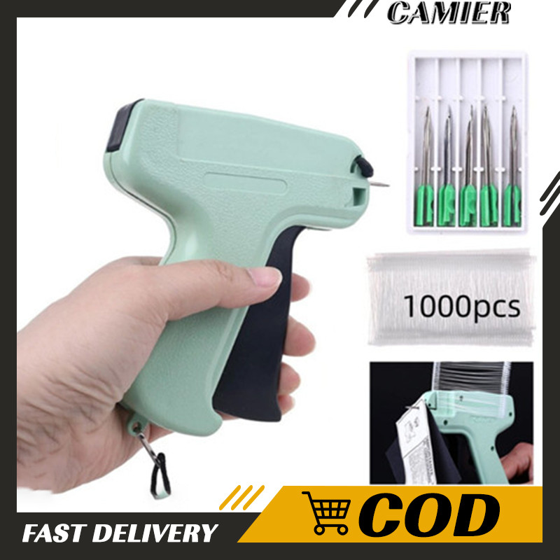 Price Tag Gun Set with 5 Needles & 1000pcs Barbs Fasteners Price Label ...