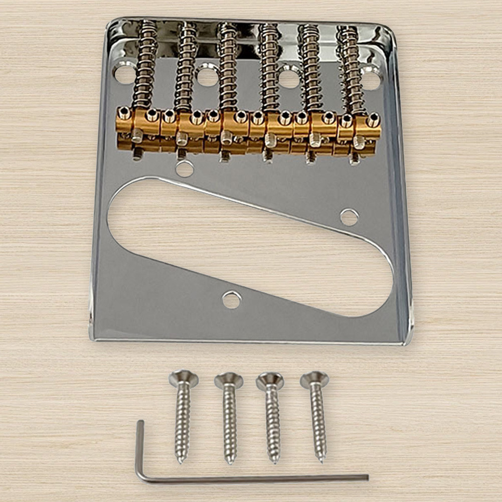 Vintage Guitar Bridge with Screws Electric Guitar Bridge 6 Strings ...