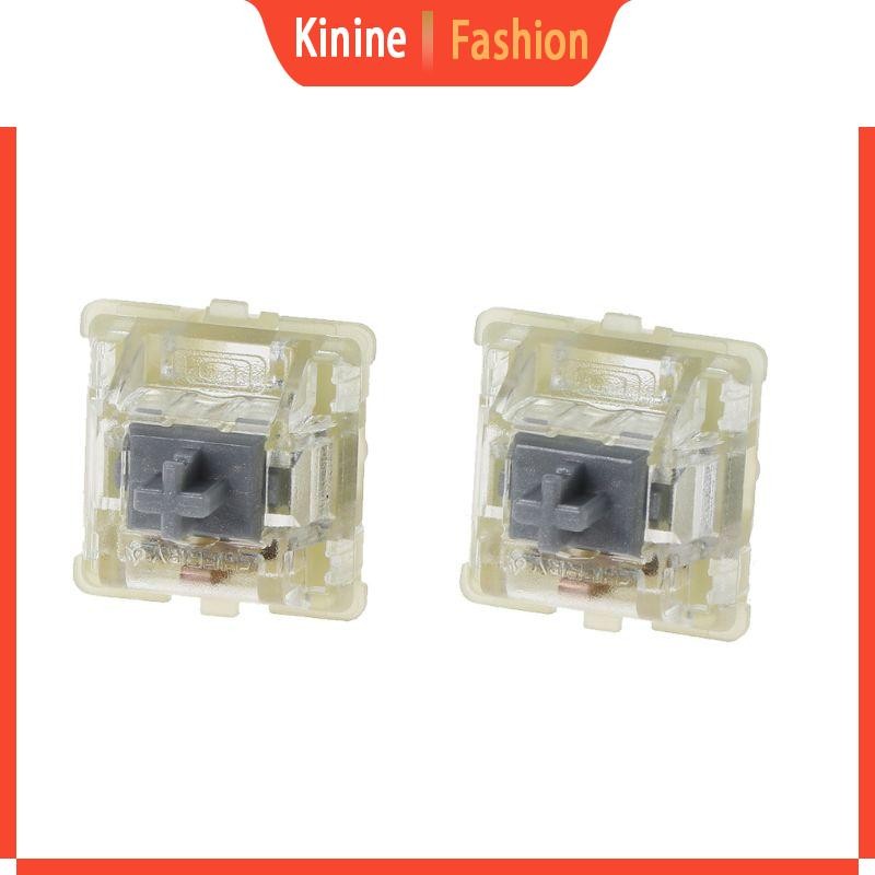 KIN 2Pcs Original Cherry MX Silent Silver Switch 3Pin For Mechanical ...
